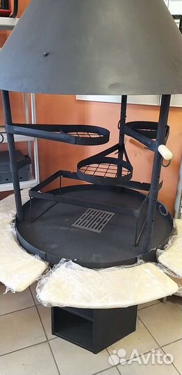 Мангал круглый