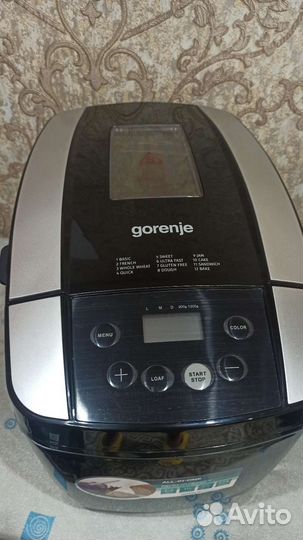 Хлебопечка gorenje