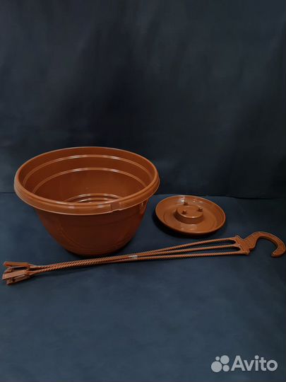 Кашпо для дома и сада в наборе 4шт. 4,2л