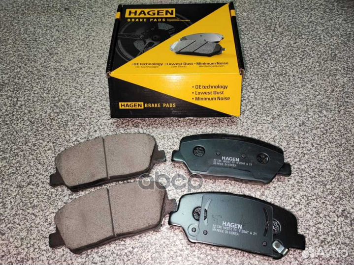 Колодки тормозные дисковые перед GP1403 Sangsin