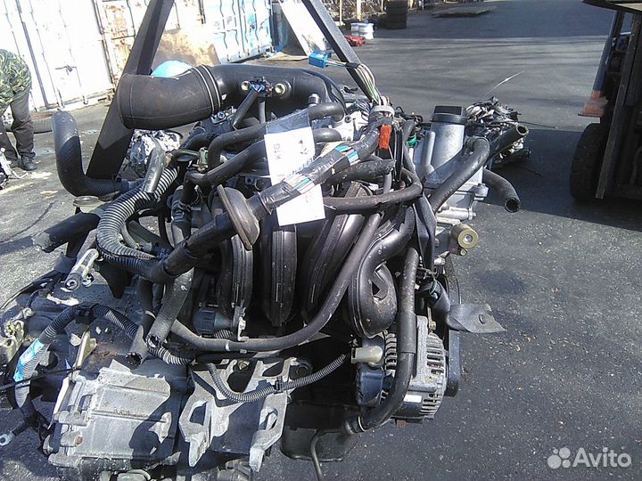 Двигатель на toyota duet M111A K3-VE