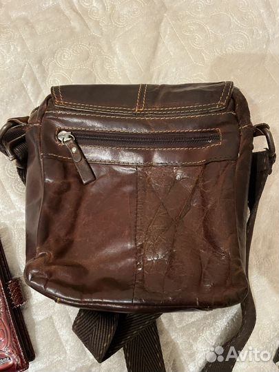 Сумука pochete натуральная кожа