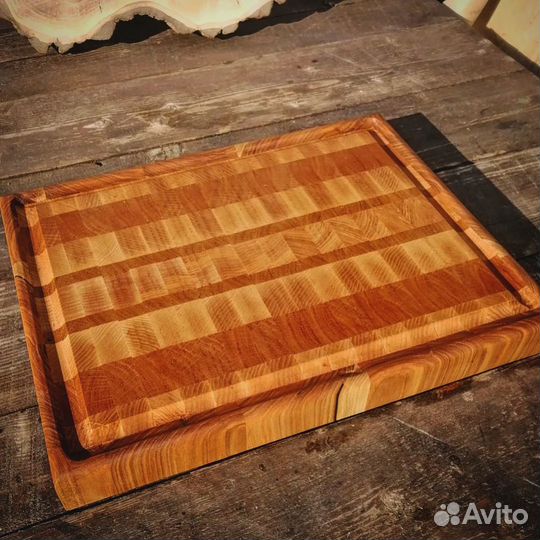 Доска торцевая из Дуба и Ясеня