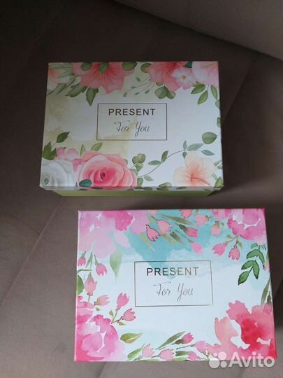 Подарочные коробки и мешочки органза