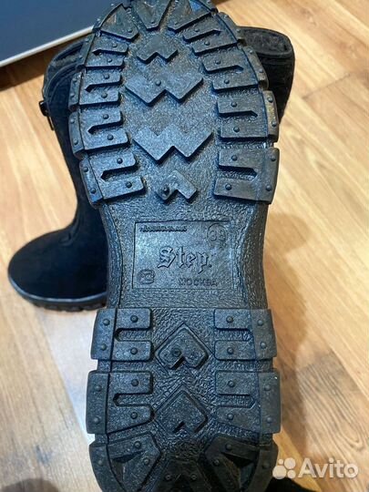 Войлочные сапоги женские