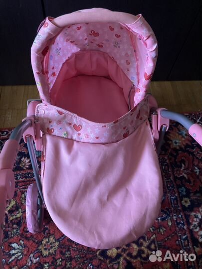 Коляска детская для кукол 2в1