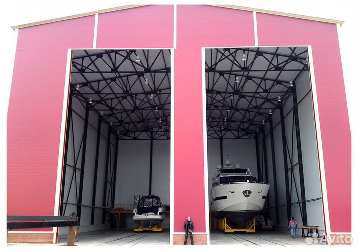 Ангарные ворота doorhan