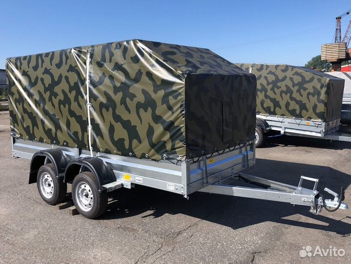 Прицеп 2-х осный 3,5х1,5 R13 на подрамнике