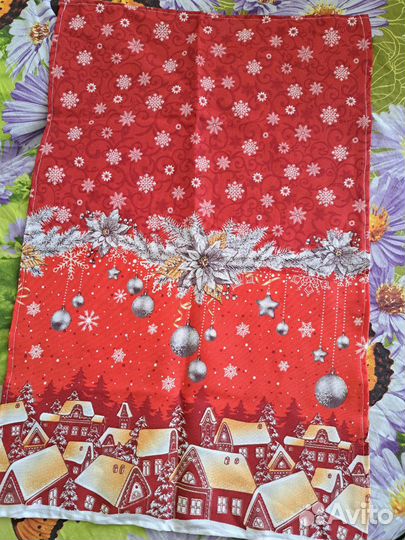 Вафельные полотенца новогодние