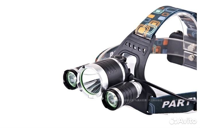 Полный компл фонарь на светодиоде cree 1xT6 и 2xQ5