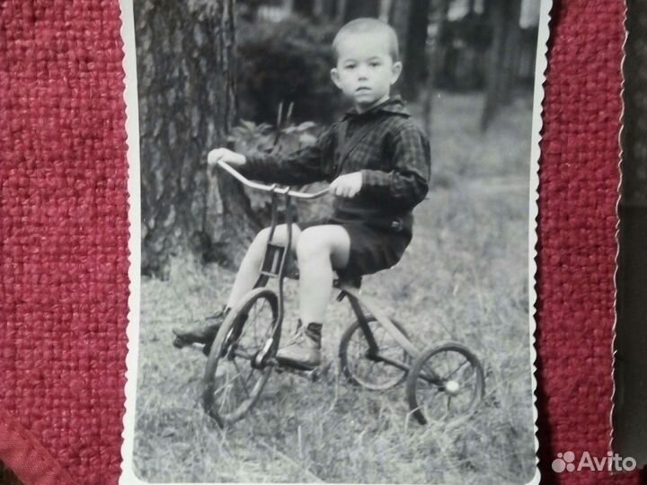 Фото /велик три колеса/ 1940-60е годы. СССР 6шт