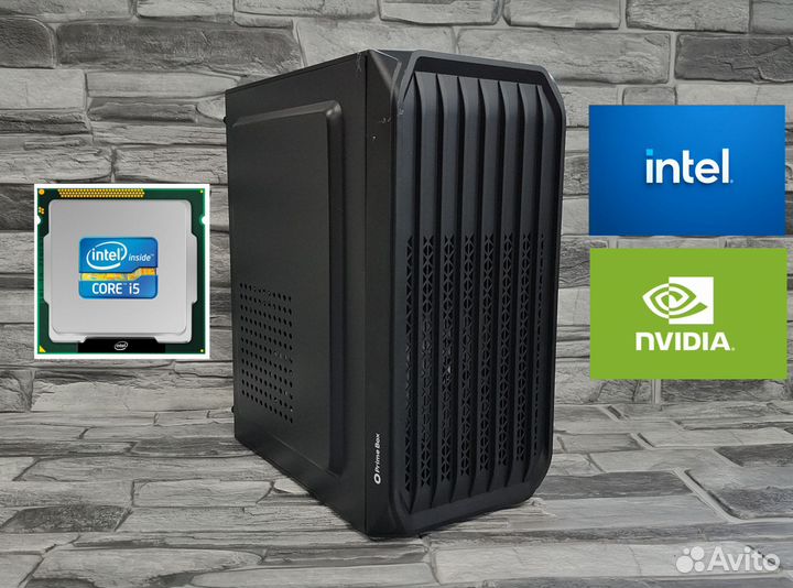 Игровой Intel Core i5/8 Gb/GTX 1050 Ti 4 GB