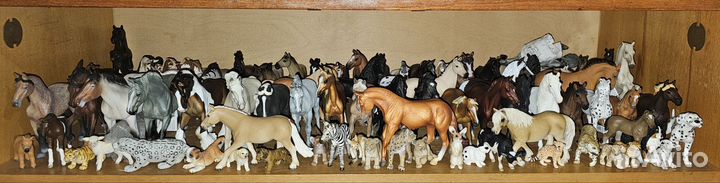 Лошади шляйх schleich пони игрушки кошки