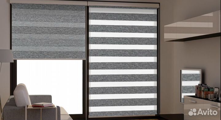 Рулонные шторы и жалюзи