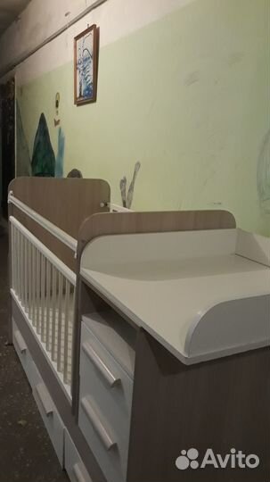 Детская кроватка трансформер