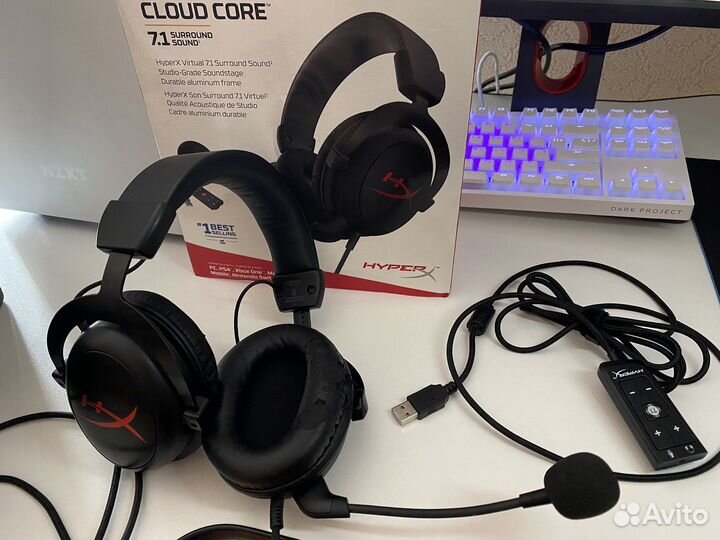 Hyperx cloud core 7.1