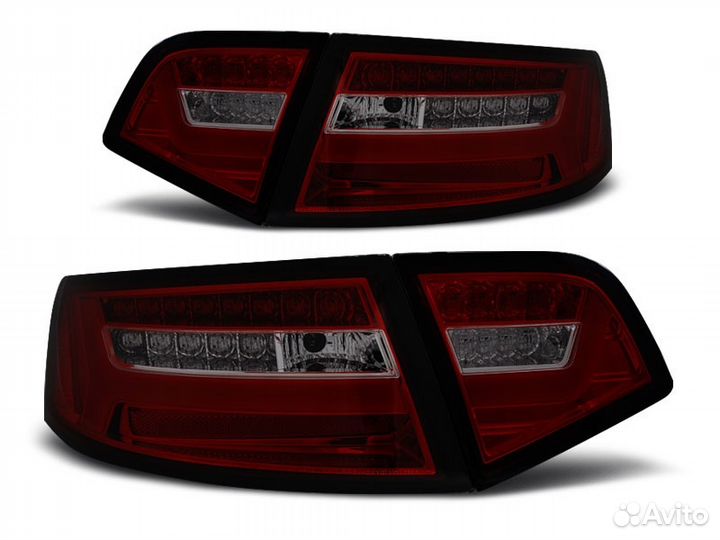 LED фонари Audi A6 C6 (08-11) ldauf3
