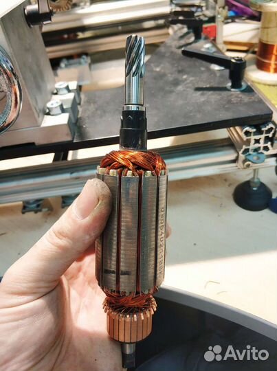 Перемотка якоря