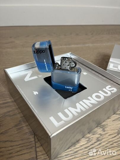 Зажигалка zippo luminous,люминесцентная