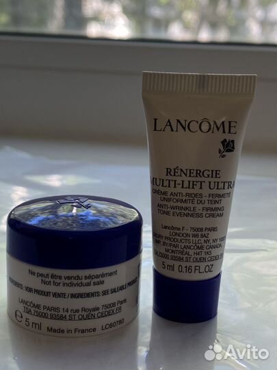 Новый набор из 2-х миниатюр lancome