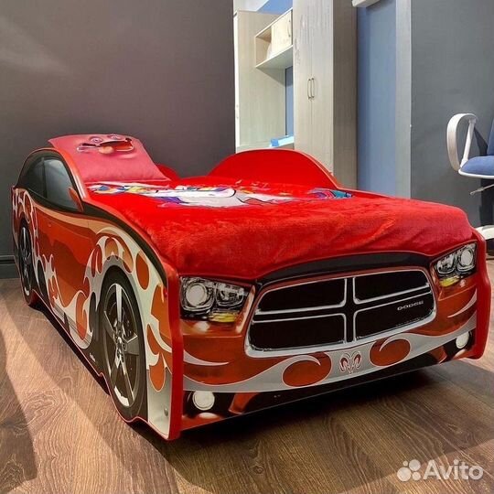 Детская Кровать машинка. light 160*70