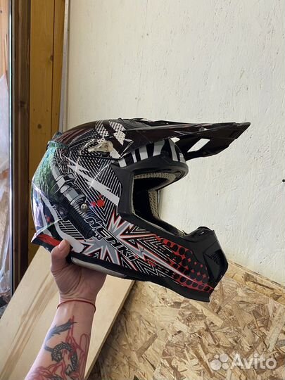 Мото шлем эндуро, кроссовые, квадро