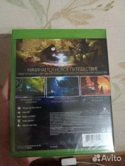 Ori and the will of the wisps Xbox новый