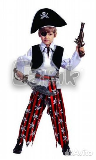 Новый детский костюм Пират (Батик)