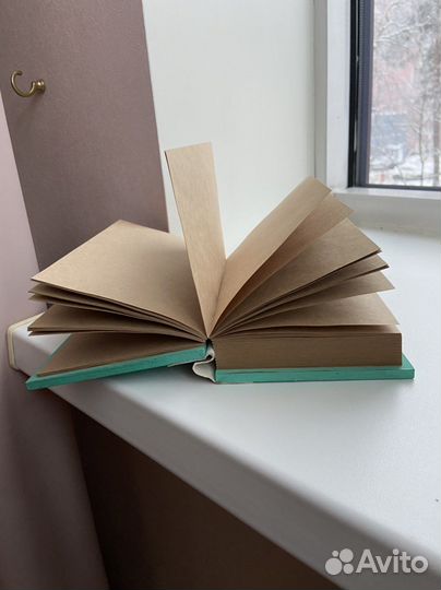 Новый блокнот с деревянной обложкой