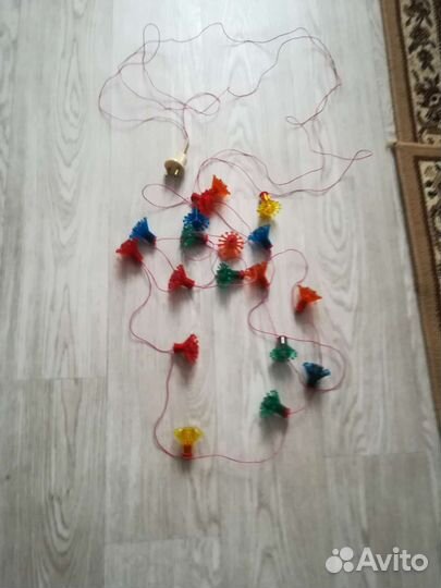 Елочная гирлянда СССР