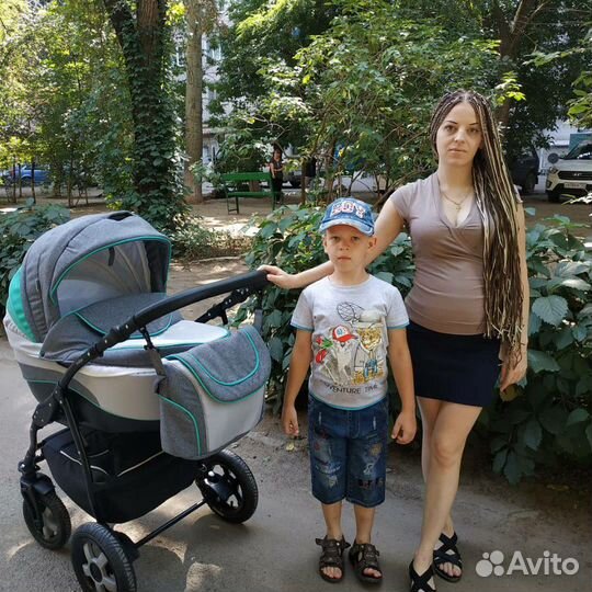 Детская модульная коляска 3 в 1