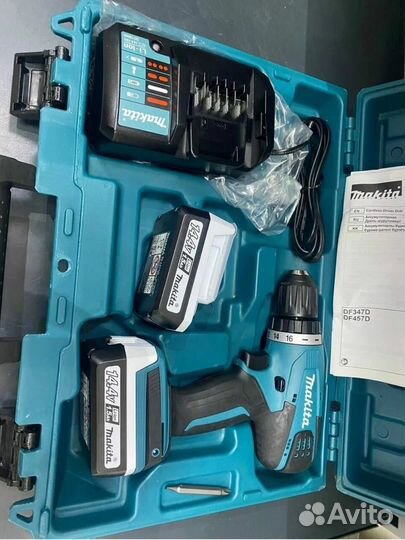 Шуруповерт makita DF347DWE