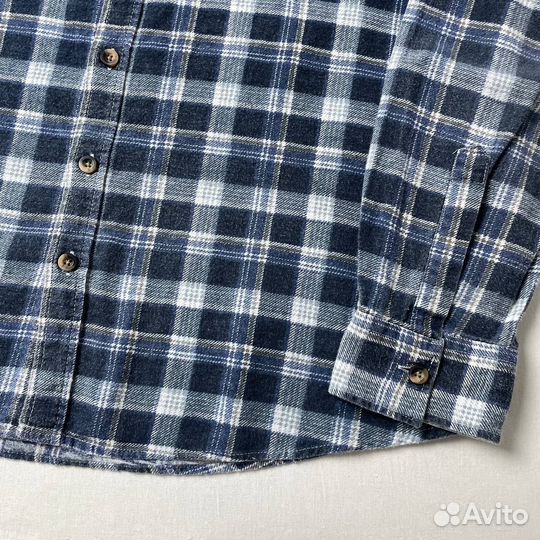 Винтажная фланелевая рубашка Identic