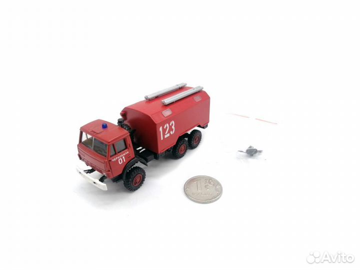 Модель herpa 744966 Kamaz 5320 Koffer-LKW 1:87