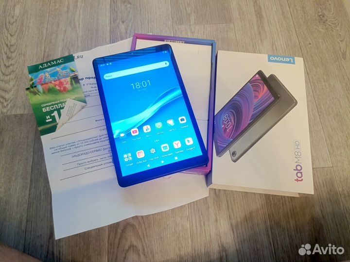 Планшет Lenovo Tab M8 TB-8505F 32гб