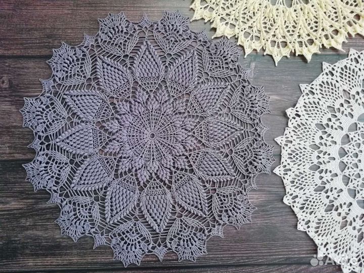 Салфетка вязаная