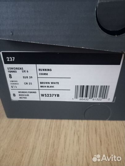 Кроссовки женские new balance 237