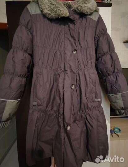Парка для девочки 134 140