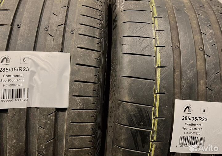Continental SportContact 6 285/35 R23 94Y