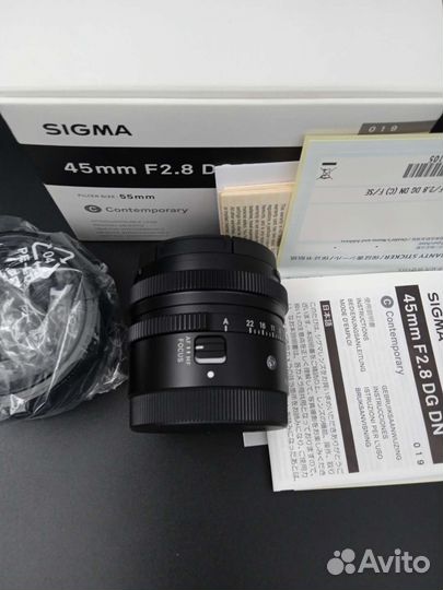 Sigma 45mm f/2.8 dg dn sony e