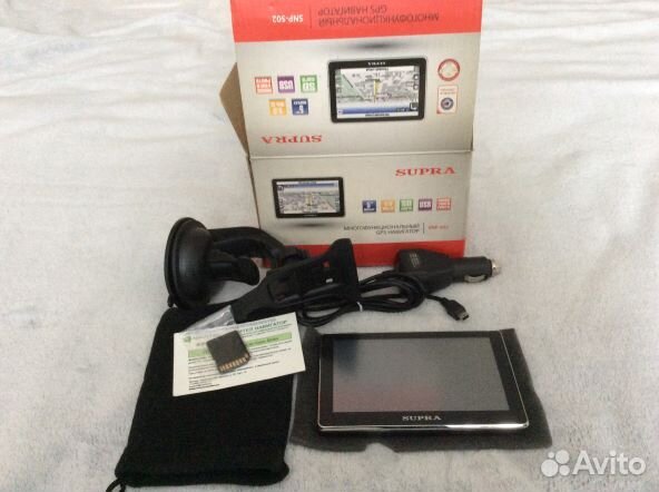 Навигатор supra SNP-502 Navitel