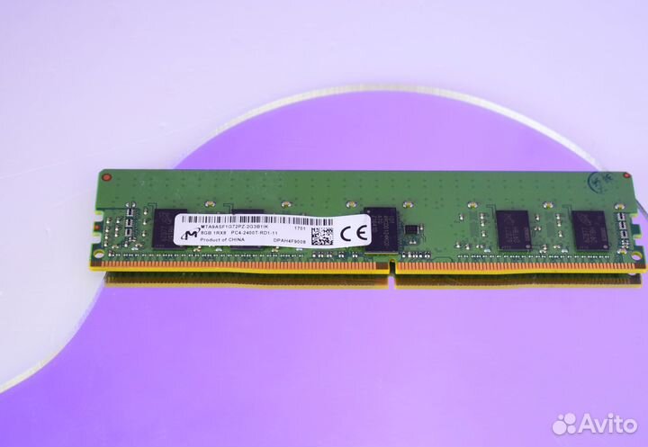 8GB DDR4 ECC micron 2400 HP