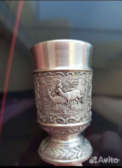 Графин стопка олово Германия SKS Zin 95