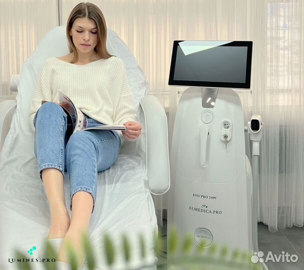 Диодный лазер для эпиляции люминес Макс-Про 2000 Вт