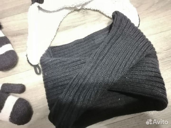 Шапка и снуд для мальчика