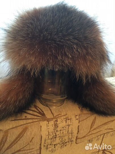 Шапка «Зимушка» из золочёной лисы