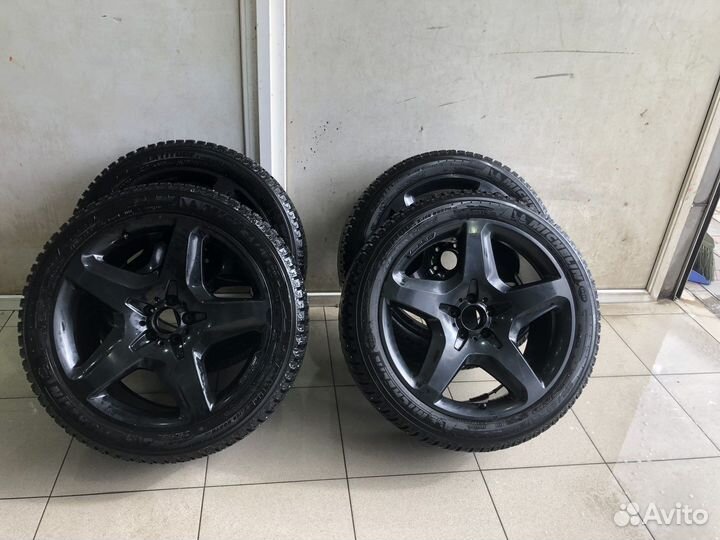 Оригинальные диски MB GL63 R21 на шипах