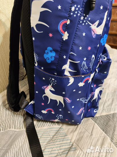 Рюкзак для девочки с единорогами