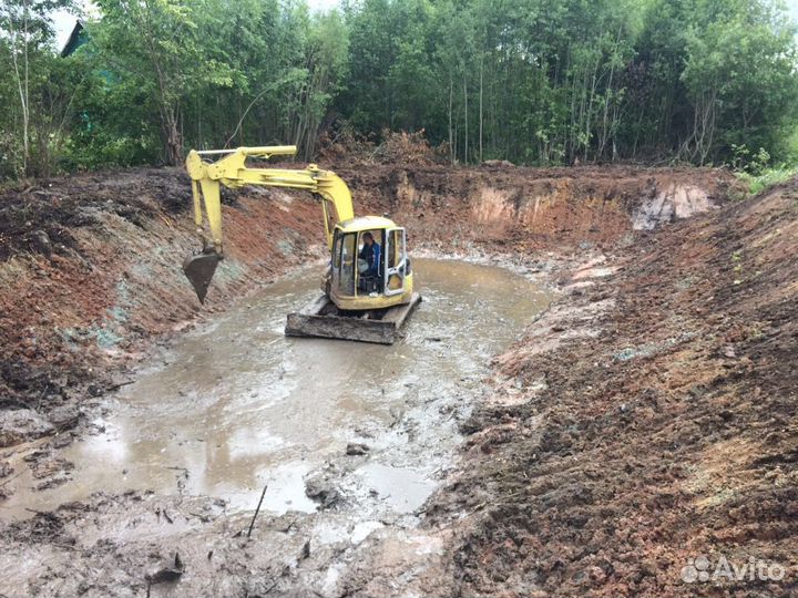 Аренда гусеничного экскаватора 8,5 тонн