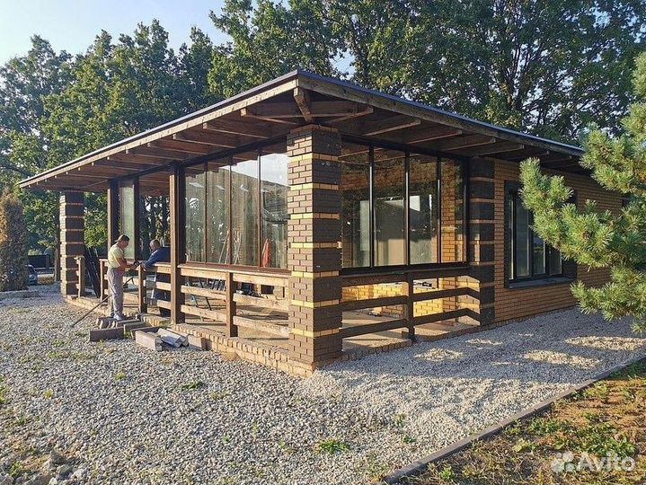 Окна пвх в беседку